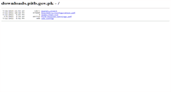 Desktop Screenshot of downloads.pitb.gov.pk